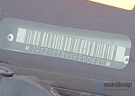 2005 Chevrolet Malibu Ls z USA, uszkodzony, nr VIN 1G1ZT528X5F200685